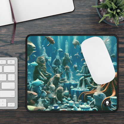 "Tea Time in the Deep Blue Sea" - The Alien Gaming Mouse Pad