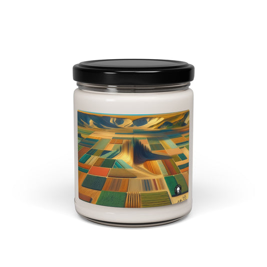 "Forest Mandala: Nature's Harmony" - The Alien Scented Soy Candle 9oz Land Art