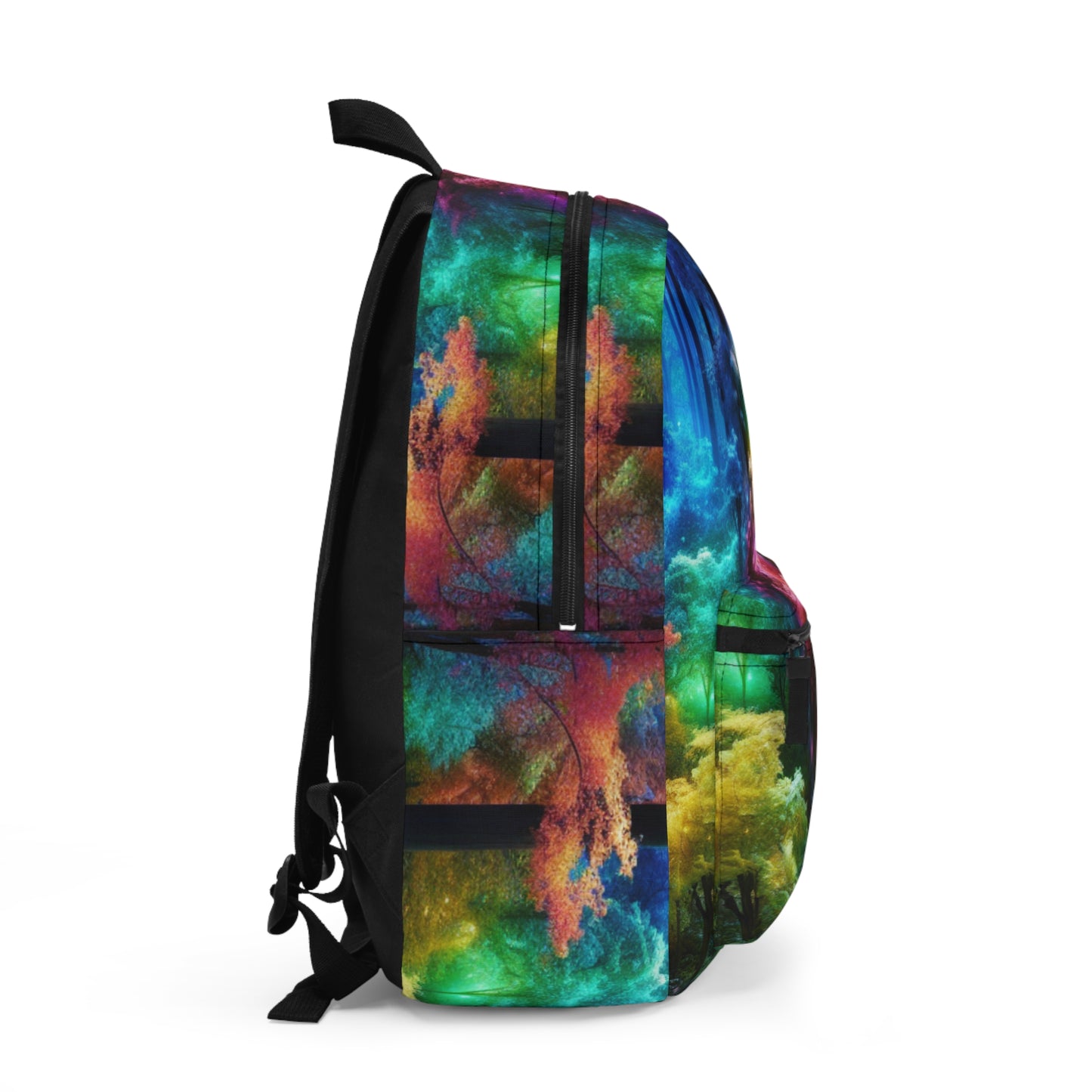 "Bosque Arcoiris Encantado: Puerta al Reino Invisible" - La Mochila Alienígena