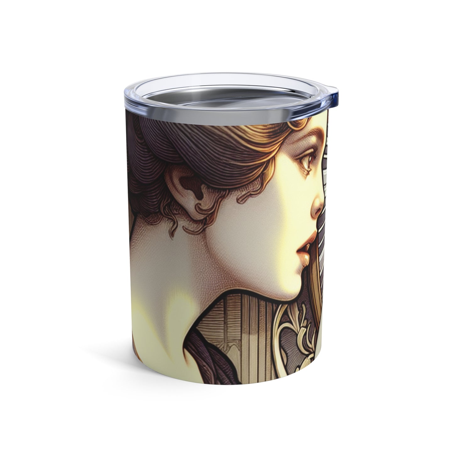 "Reflection of Beauty" - The Alien Tumbler 10oz Art Nouveau