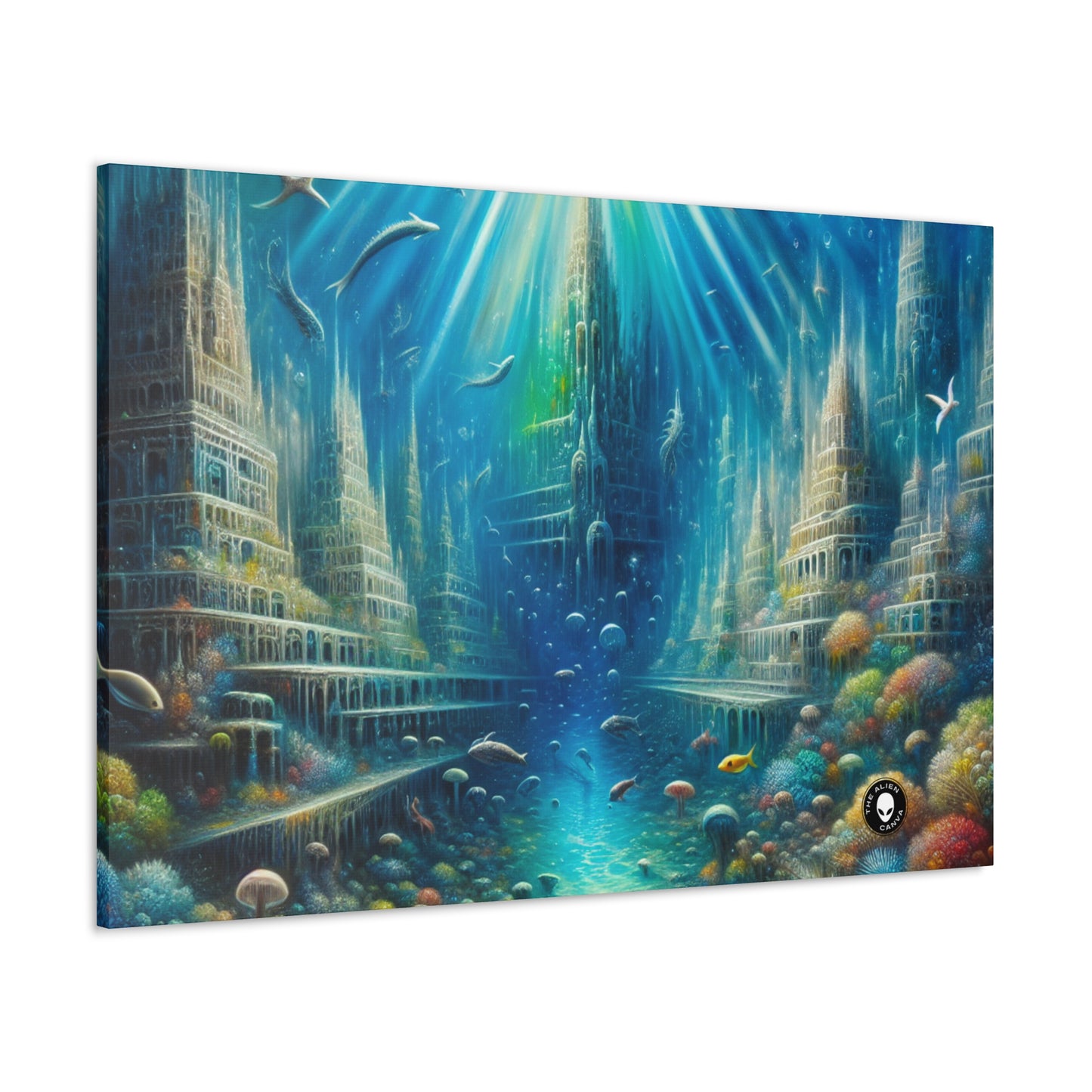 "Enchanted Underwater City" - The Alien Canva