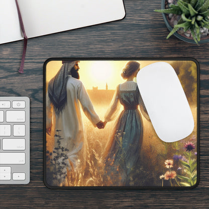 "Sweet Summer Sunset" - The Alien Gaming Mouse Pad Romanticism Style