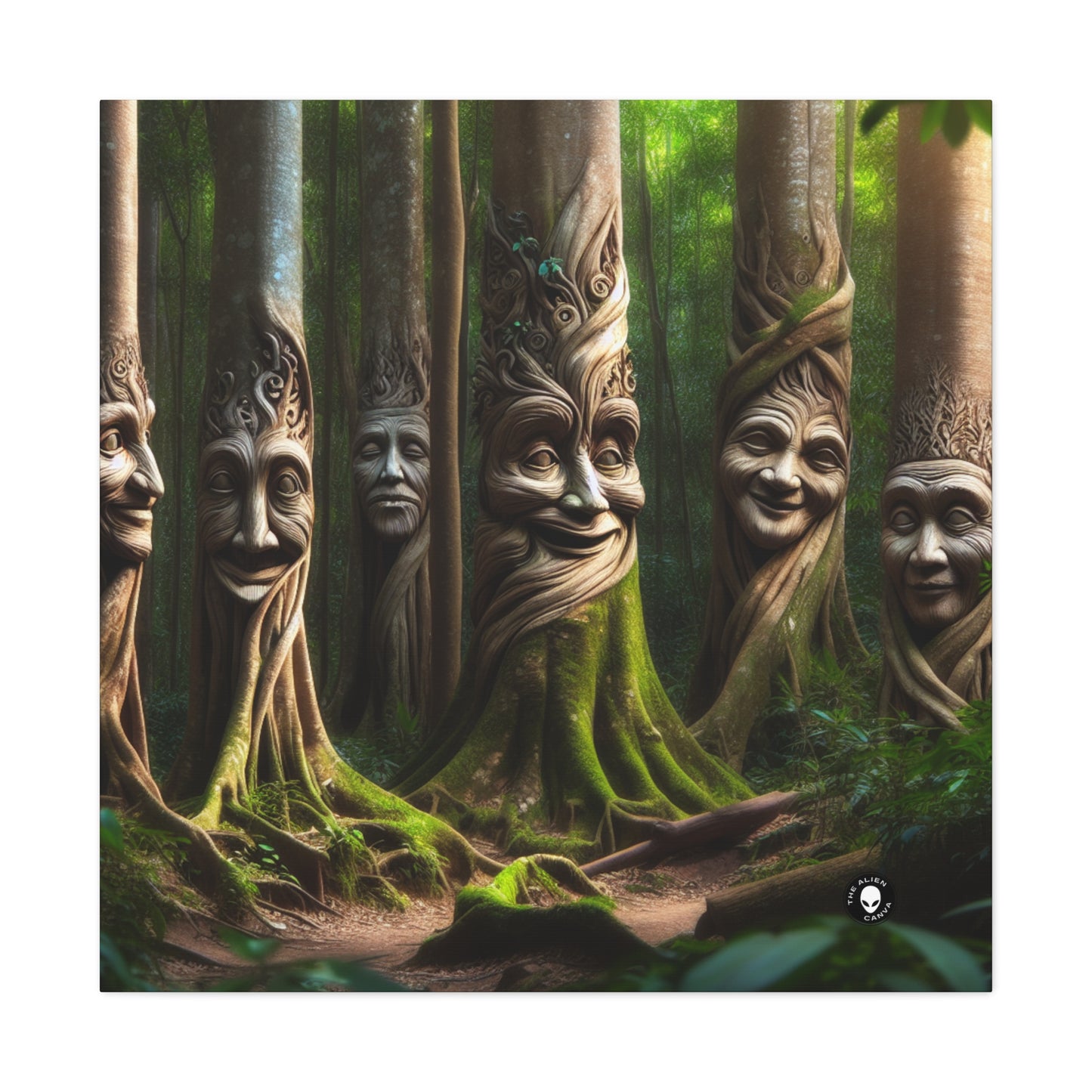 "The Chatty Forest: Conversations Among Trees" - The Alien Canva