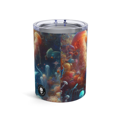 "Enchanted Aquatic Wonderland" - The Alien Tumbler 10oz