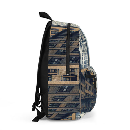 "Géométrie urbaine : un paysage urbain moderne dans une nouvelle objectivité" - The Alien Backpack New Objectivity