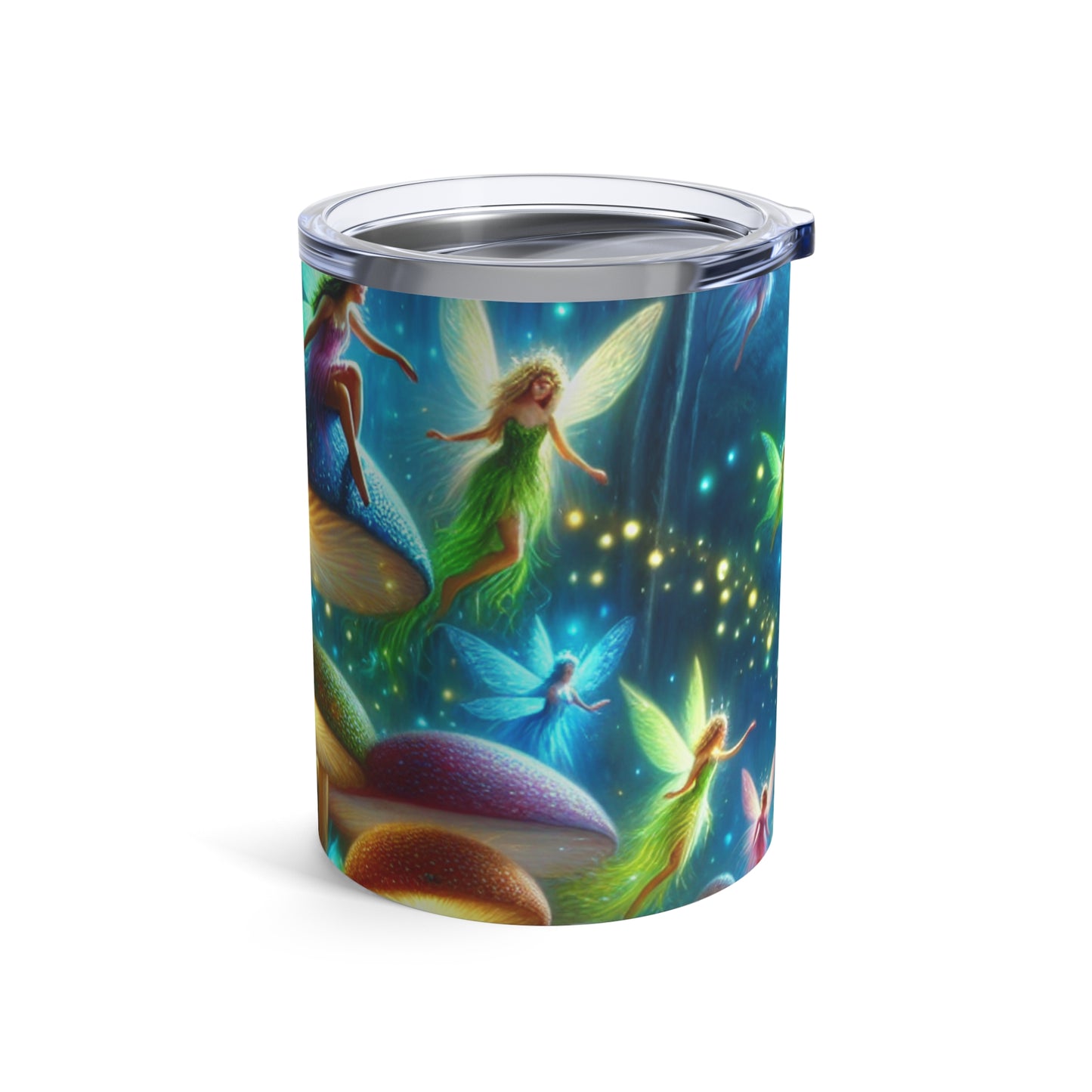 "Fairy Dance in the Glowing Forest" - The Alien Tumbler 10oz