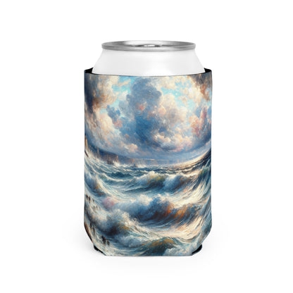 "Storm-Tossed Seas" - The Alien Can Cooler Sleeve Impressionism