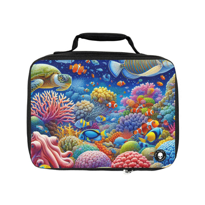 "Tropical Paradise: Underwater Wonderland"- The Alien Lunch Bag