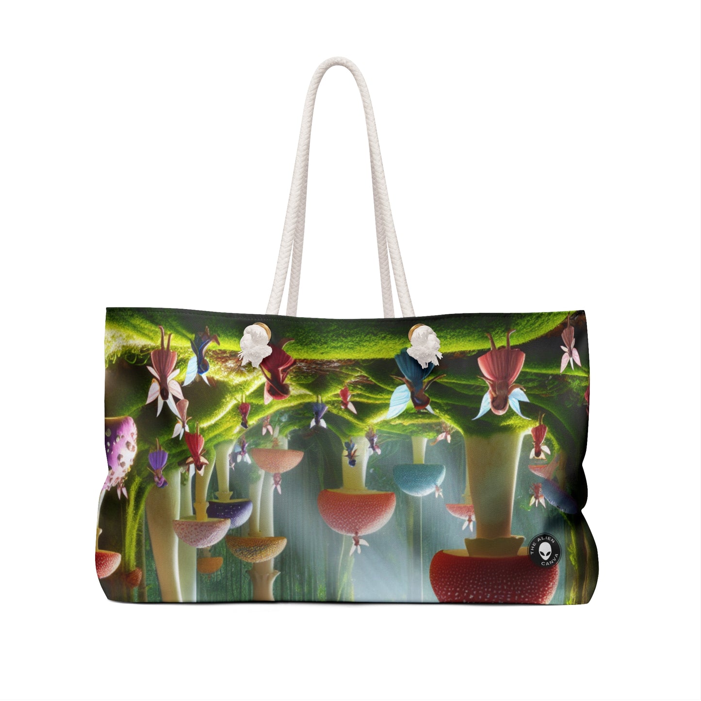 "Enchanted Mushroom Forest" - The Alien Weekender Bag