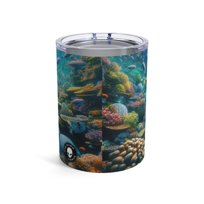 "Beneath the Surface: An Underwater Wonderland" - The Alien Tumbler 10oz