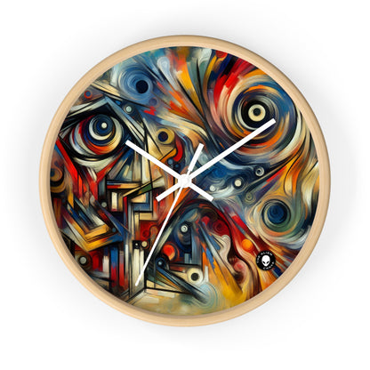 "Tempestuous Majesty" - The Alien Wall Clock Expressionism