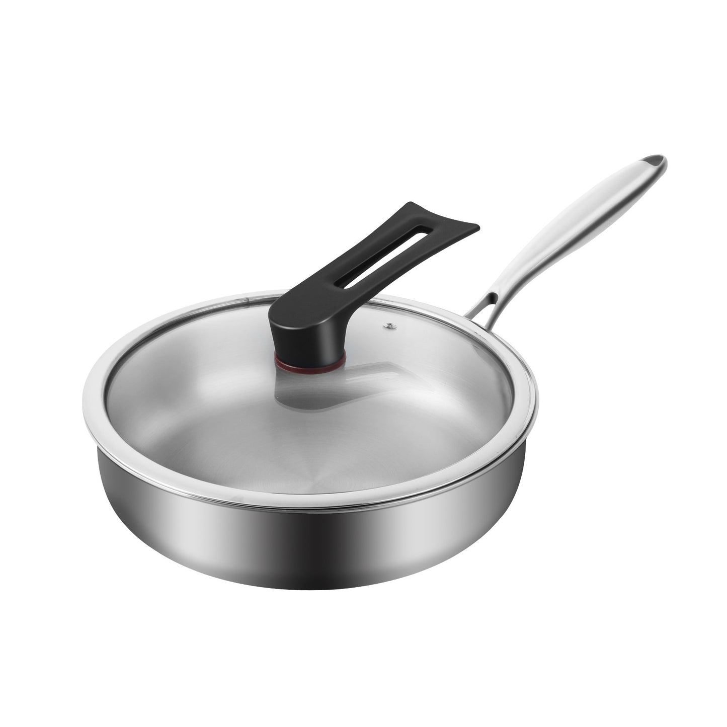 316L Stainless Steel Frying Uncoated Household Pan