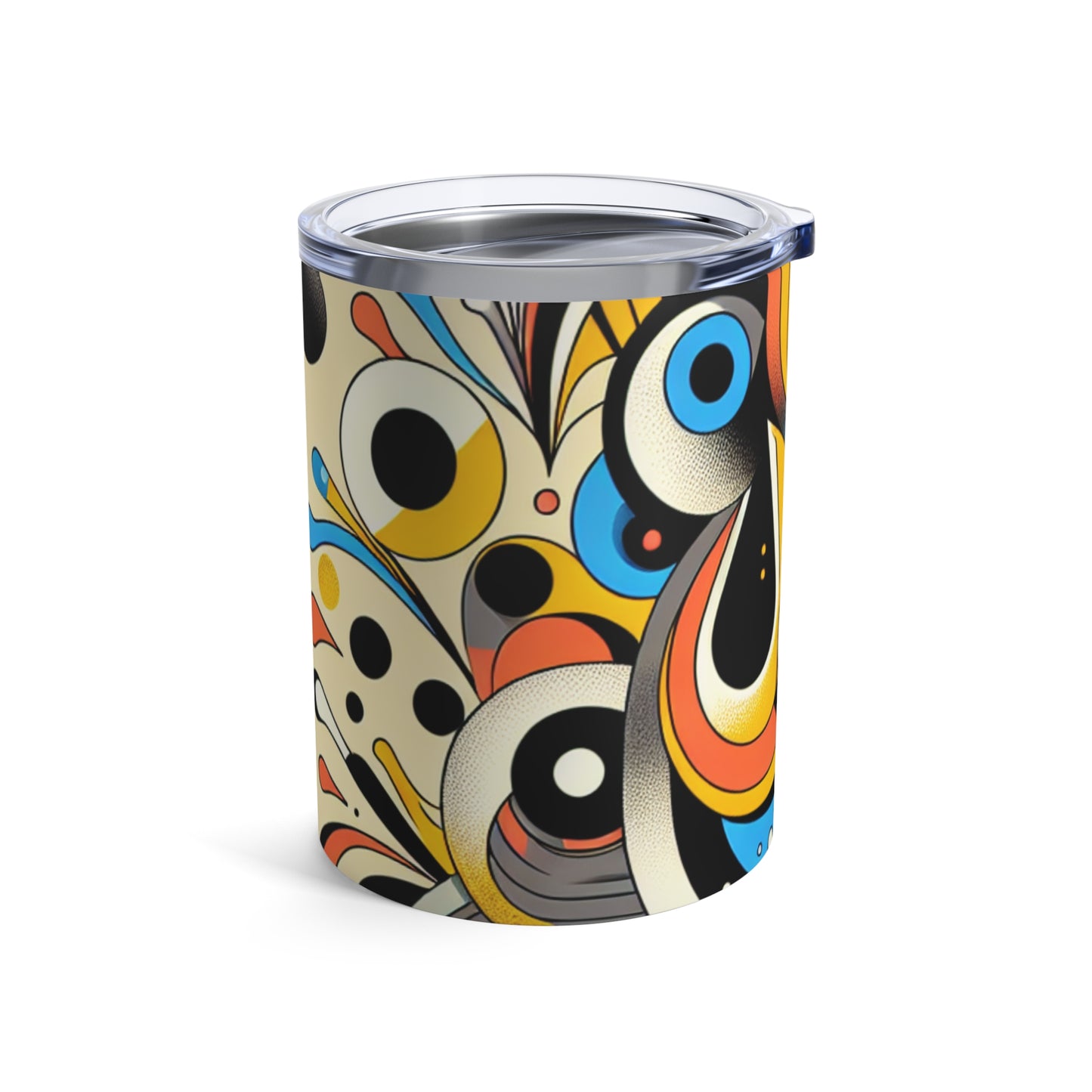 "Dada Fusion: A Whimsical Chaos of Everyday Objects" - The Alien Tumbler 10oz Neo-Dada