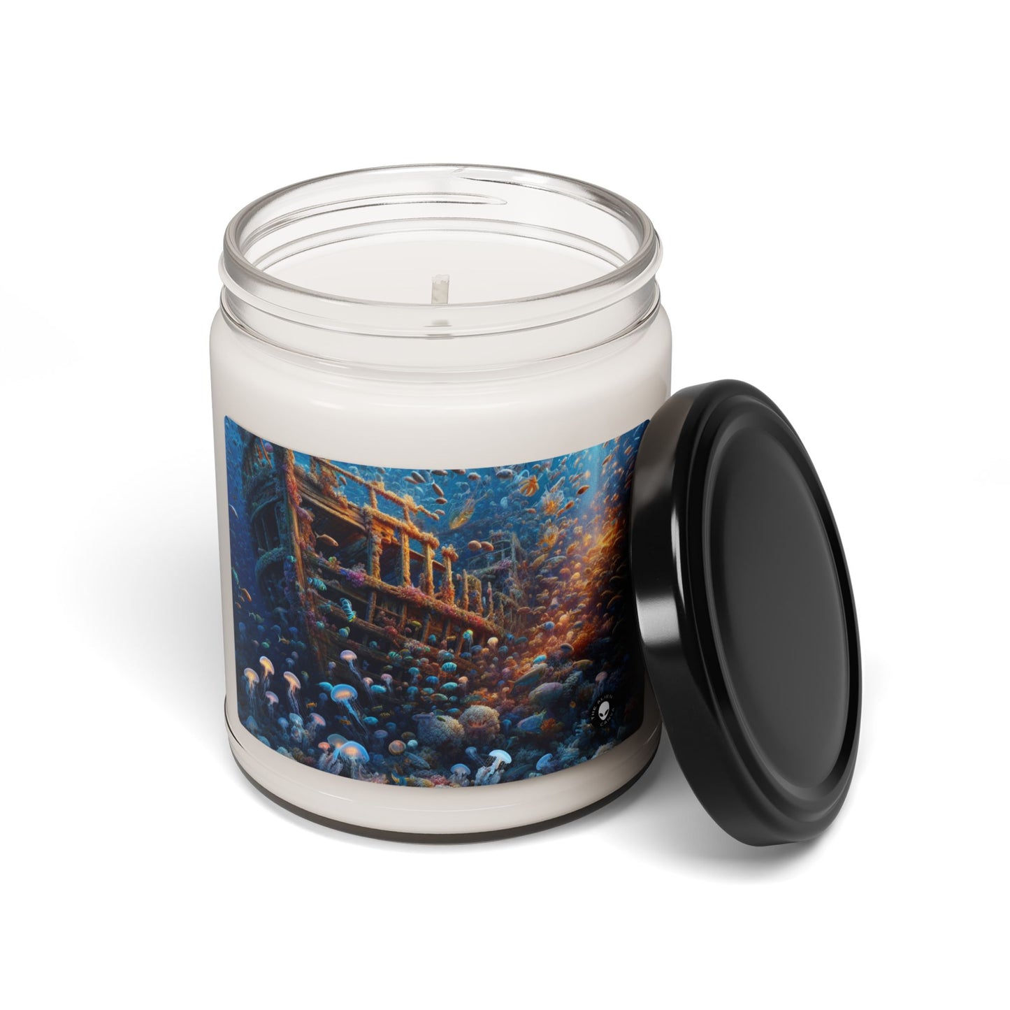 "Enigmatic Underwater World" - The Alien Scented Soy Candle 9oz