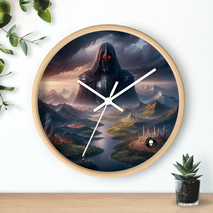 "Sauron's Reclamation: The Darkening of Middle Earth" - The Alien Wall Clock