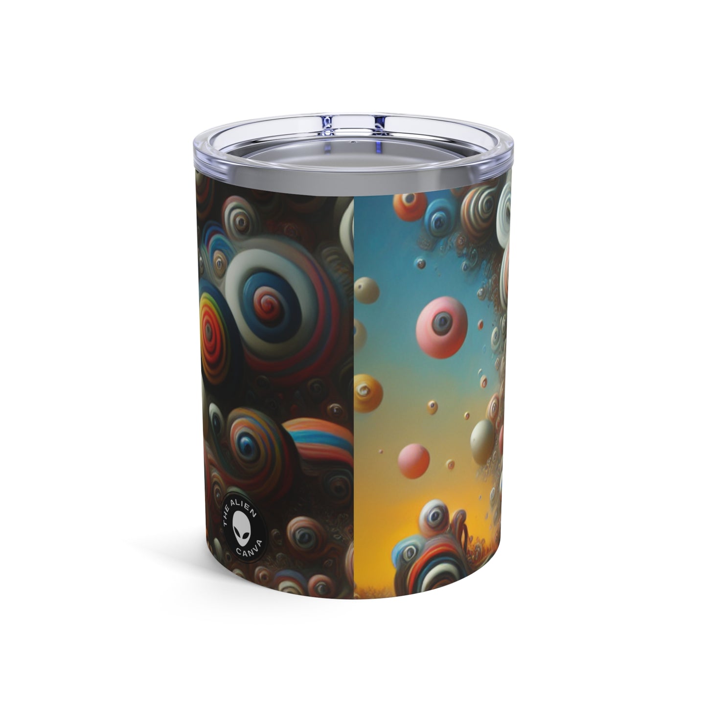 "Dreamscape Sojourn" - The Alien Tumbler 10oz Surrealism