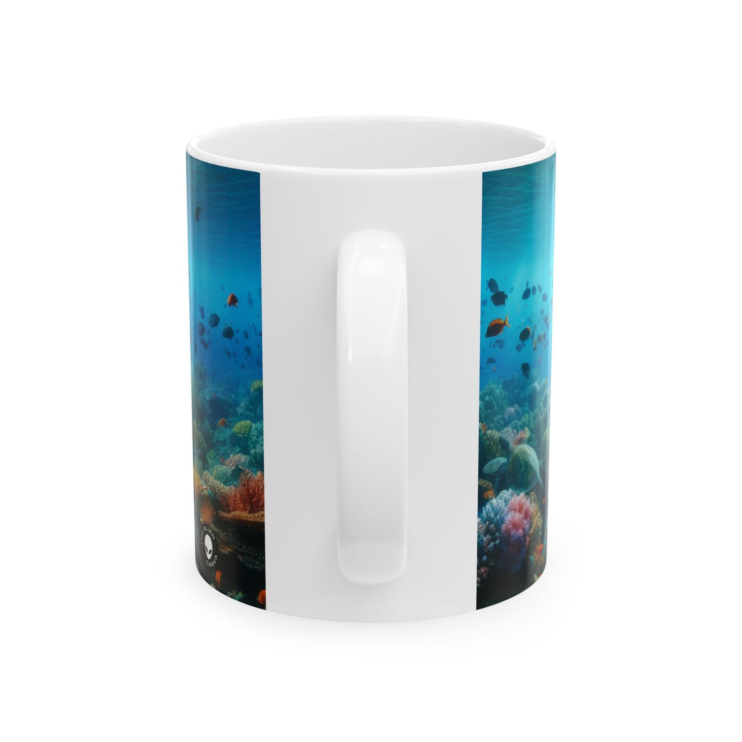 « Symphonie sous-marine » – La tasse en céramique Alien 11 oz