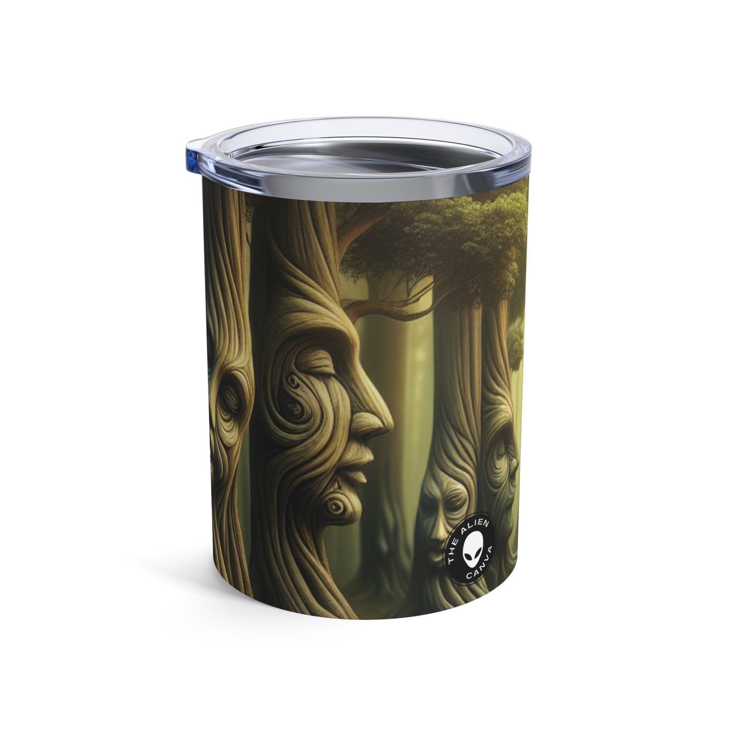 "Whispering Trees: Secrets of the Mystic Forest" - The Alien Tumbler 10oz