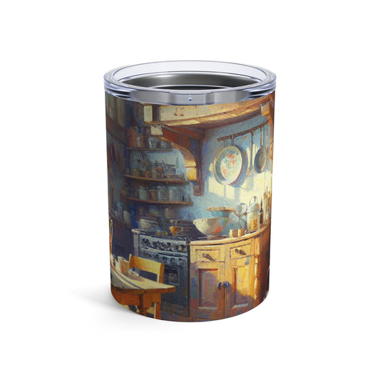 "Sunny Serenity: Ramo de girasoles hiperrealista" - The Alien Tumbler 10oz Realism