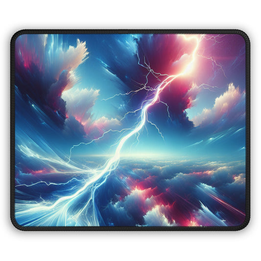 "Electricity In The Sky" - The Alien Gaming Mouse Pad Digital Art Style