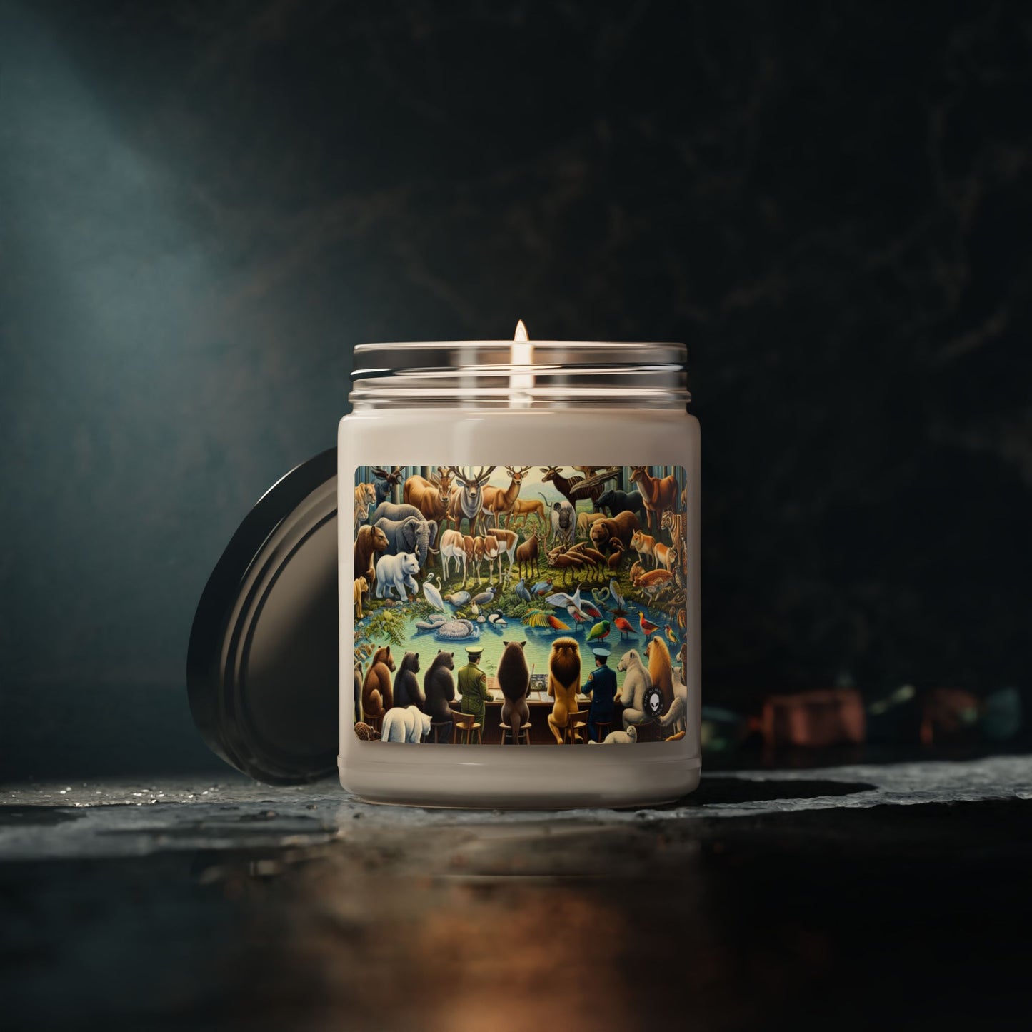 "United Wildlife: Guardians of Gaia" - The Alien Scented Soy Candle 9oz