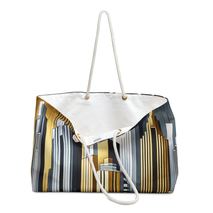 "Artistic Deco Dreamscape" - Le Sac Weekender Alien Art Déco