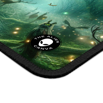 "Enchanted Forest: Voices of the Wild" - The Alien Gaming Mouse Pad