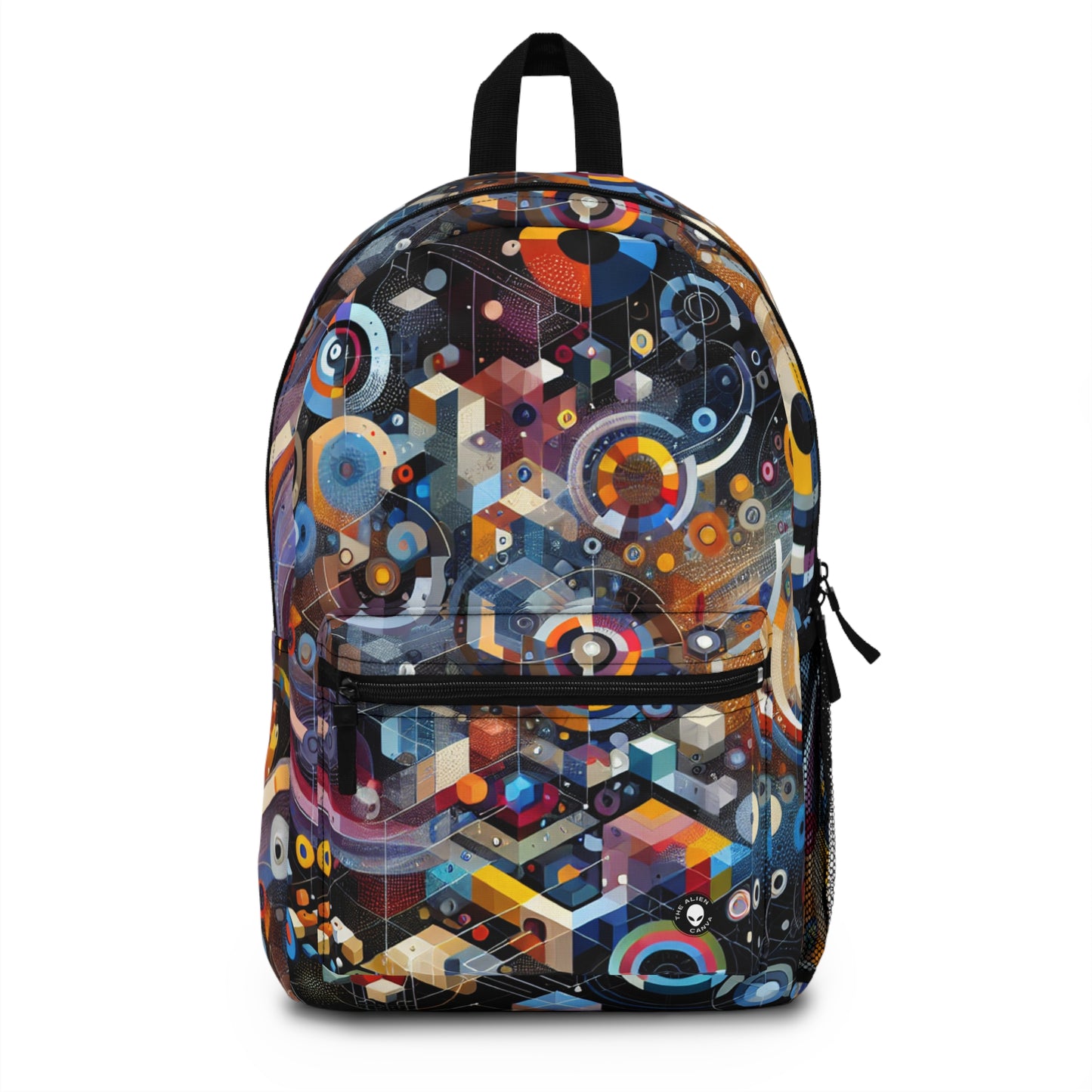 "A Geometric Moment In Time" - The Alien Backpack