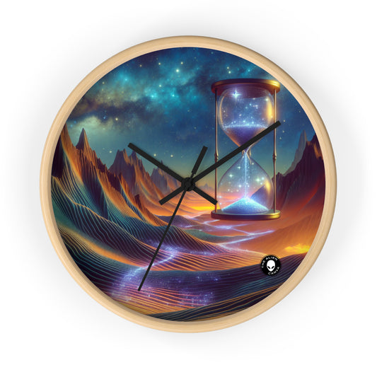 "Starry Sands of Time" - The Alien Wall Clock