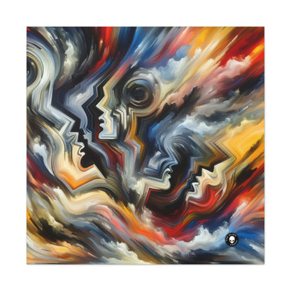 "Vivid Visions : Un voyage expressionniste dans l'abîme émotionnel" - The Alien Canva Expressionism