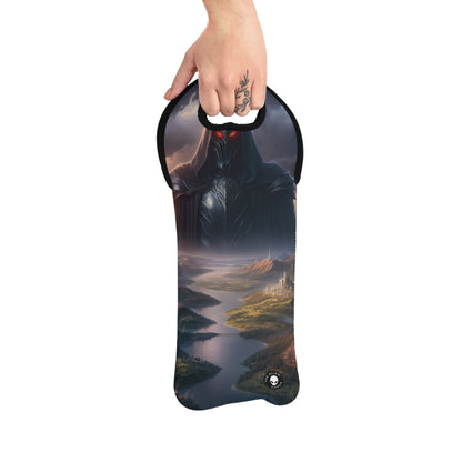 "Sauron's Reclamation: The Darkening of Middle Earth" - The Alien Wine Tote Bag