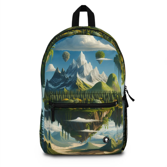 "Elemental Isles: A Dreamlike Journey through Nature's Wonders" - The Alien Backpack