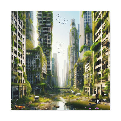 "La recuperación de la naturaleza: una jungla urbana futurista" - The Alien Canva