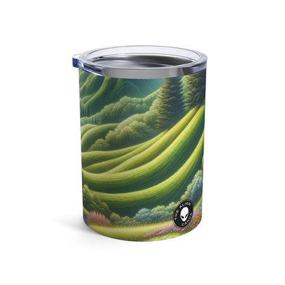 "Seasons in Serenity: An Environmental Art Journey" - The Alien Tumbler 10oz Environmental Art