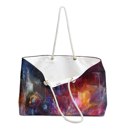 "Chromatic Sundown: Time-Lapse Sky Art" - The Alien Weekender Bag Video Art