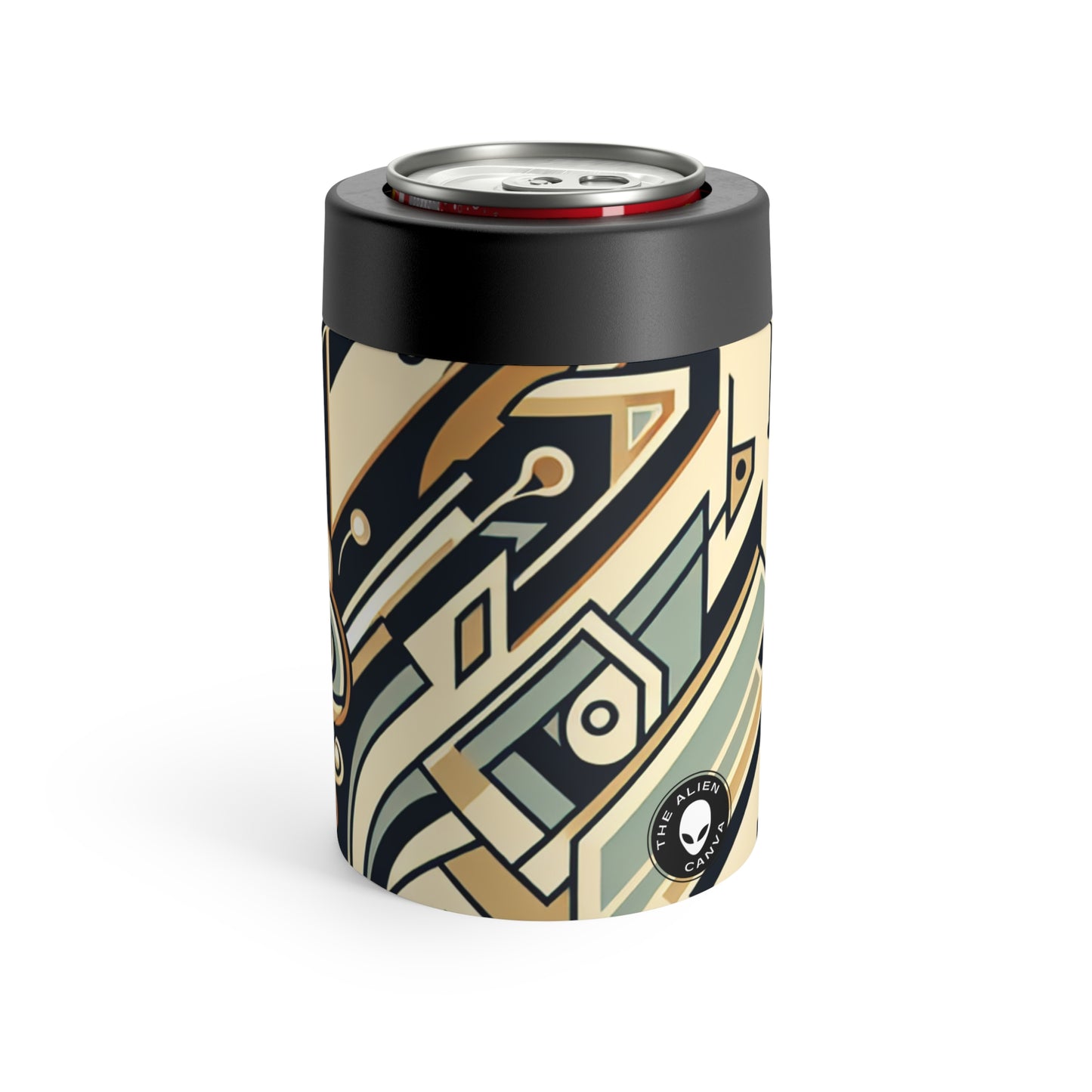 "Noches glamorosas: un paisaje urbano Art Deco" - The Alien Can Holder Art Deco