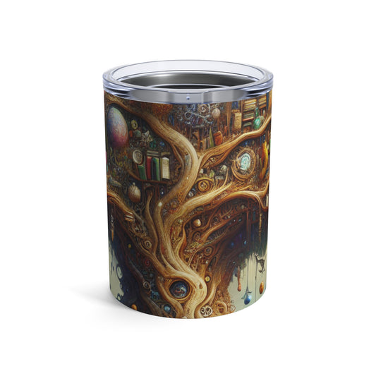 "El árbol de las curiosidades" - Vaso Alien de 10 oz