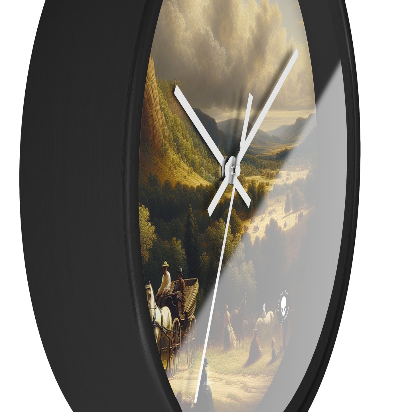 Everyday Treasures: Revealing the Artistic Beauty of Mundane Objects - The Alien Wall Clock Realism