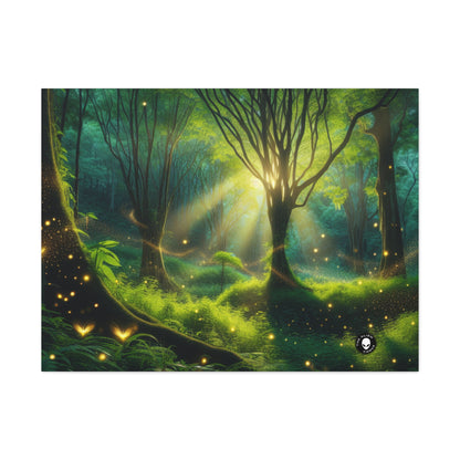 "Glowing Forest Magic" - The Alien Canva