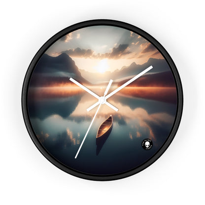 "Tranquil Morning" - The Alien Wall Clock