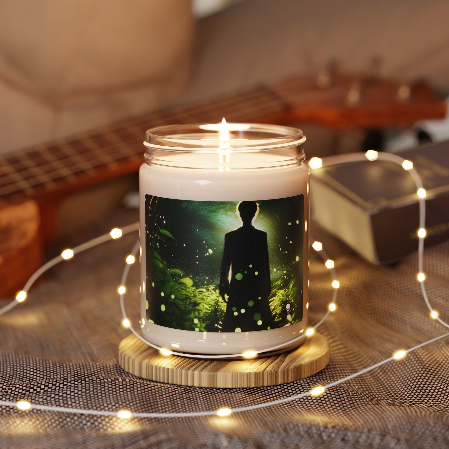 "Enchanted Firefly Forest" - The Alien Scented Soy Candle 9oz