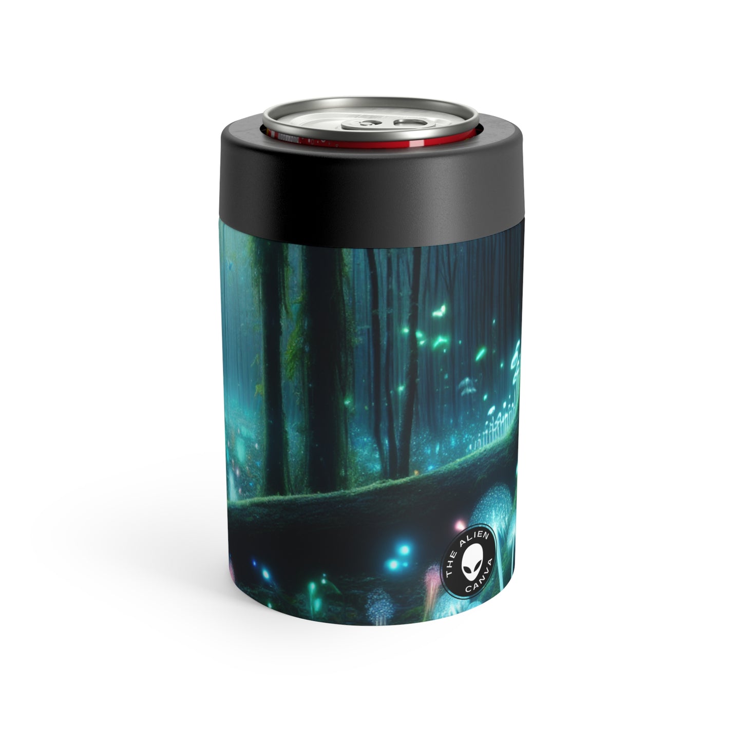 "Enchanted Night: Bioluminescent Forest" - The Alien Can Holder