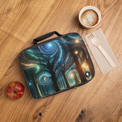 "Galactic Woods: A Celestial Dreamscape"- The Alien Lunch Bag