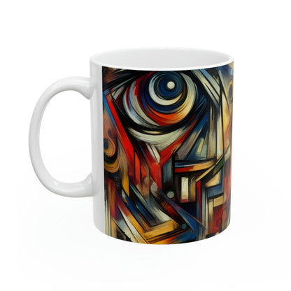 "Tempestuous Majesty" - The Alien Ceramic Mug 11oz Expressionism