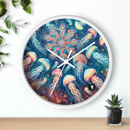 "Luminous Dance of the Deep" - The Alien Wall Clock