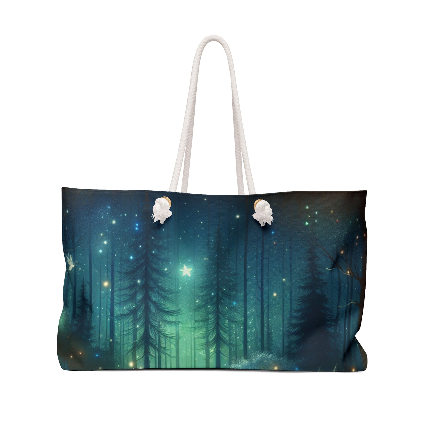 "Enchanted Night in the Whispering Woods" - The Alien Weekender Bag