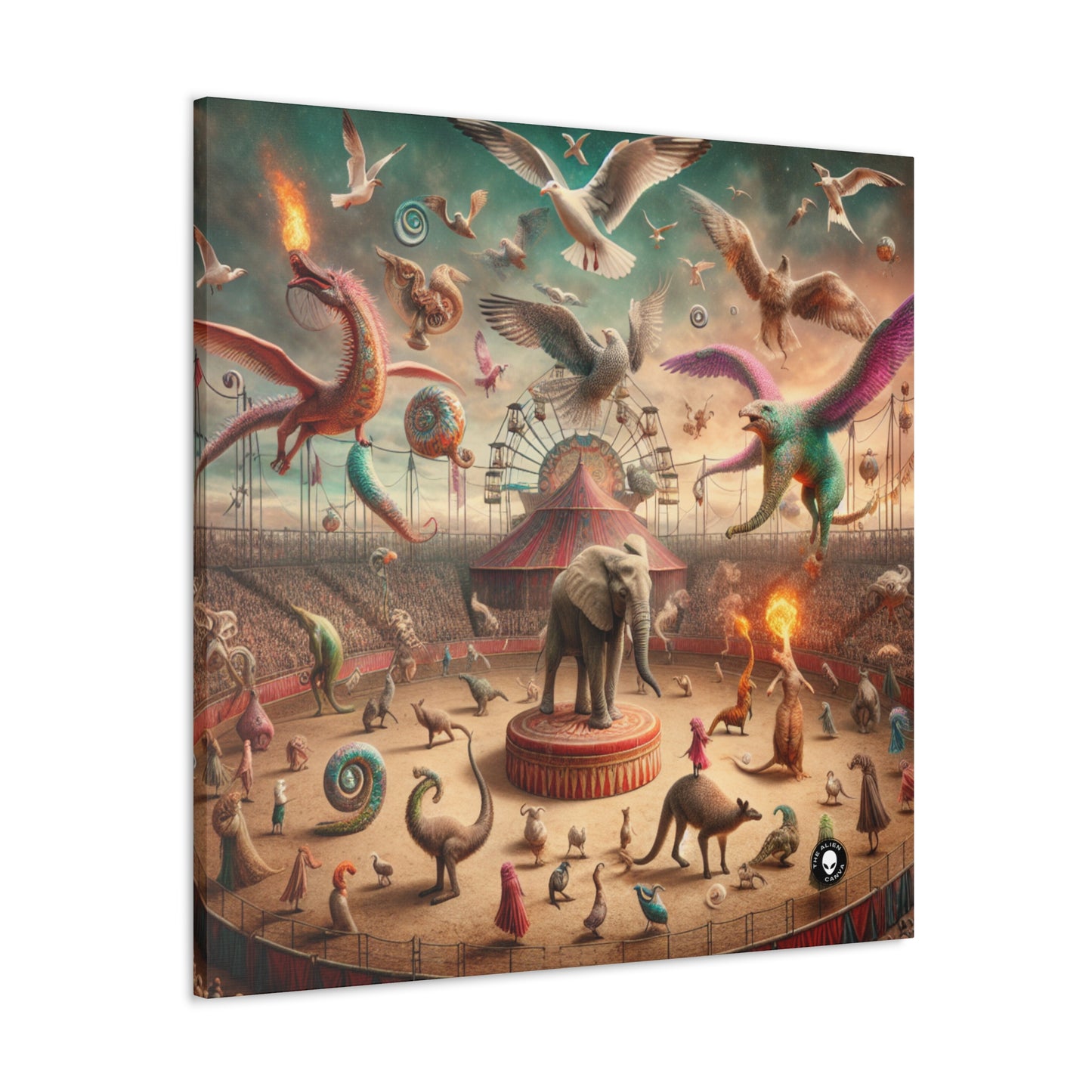 « Fantasy Circus : où les animaux divertissent les spectateurs mythiques » - The Alien Canva