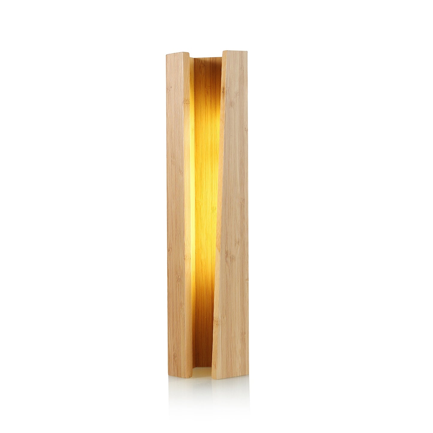 lampe à cinq branches en bois 