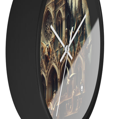 - The Alien Wall Clock Gothic Art