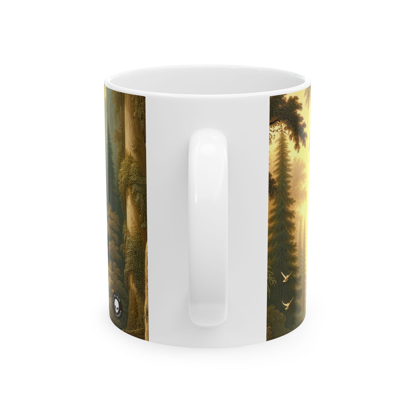 "Tranquil Forest Glen" - The Alien Ceramic Mug 11oz